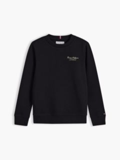 Essential Logo Terry Sweatshirt — Black 5