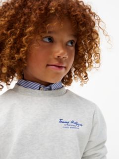 Essential Logo Terry Sweatshirt — Grey 3