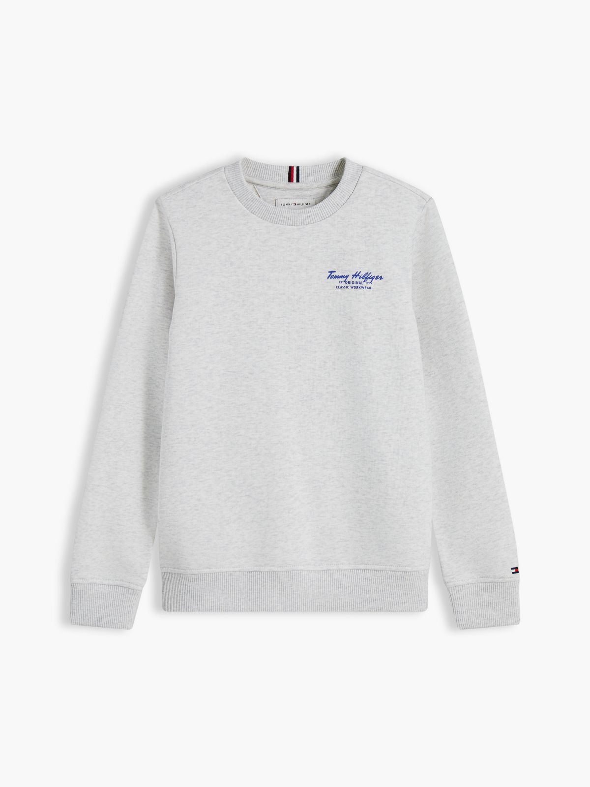 Essential Logo Terry Sweatshirt — Grey