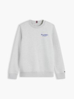 Essential Logo Terry Sweatshirt — Grey 5