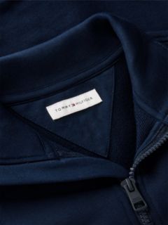 Essential Terry Quarter-Zip Sweatshirt — Blue 6