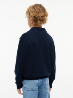 Essential Lightweight Polo Jumper — Blue 4