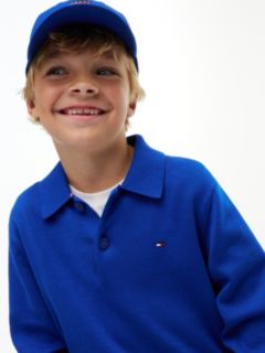 Essential Lightweight Polo Jumper — Blue 3