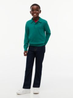 Essential Lightweight Polo Jumper — Green 2