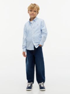 Essential Regular Fit Non-Iron Poplin Shirt — Blue 2