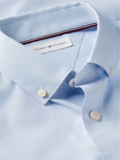 Essential Regular Fit Non-Iron Poplin Shirt — Blue 6