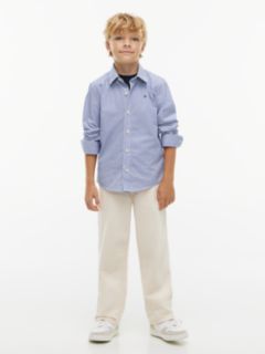 Essential Regular Fit Non-Iron Poplin Shirt — Blue 2