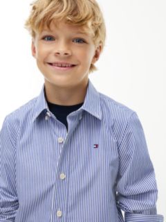 Essential Regular Fit Non-Iron Poplin Shirt — Blue 3