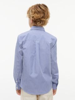 Essential Regular Fit Non-Iron Poplin Shirt — Blue 4