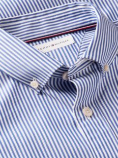 Essential Regular Fit Non-Iron Poplin Shirt — Blue 6