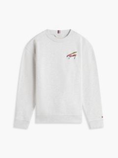 Back Logo Graphic Sweatshirt — Grey 5