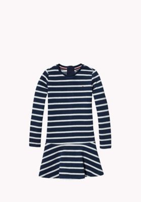 Twiggy - Girls Blouse - Navy and Pink