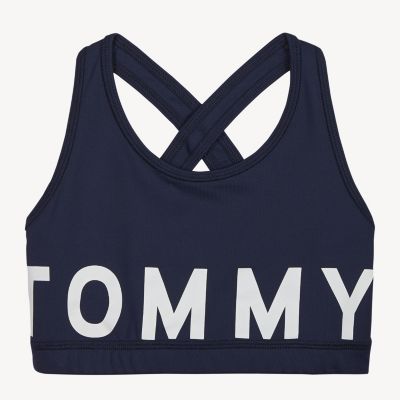 tommy hilfiger grey sports bra