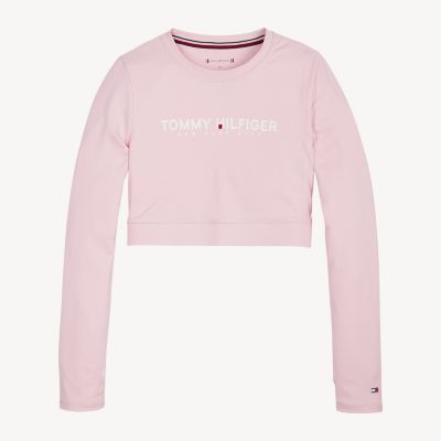 tommy hilfiger pink long sleeve