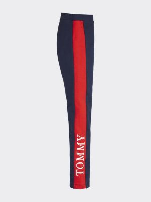 tommy hilfiger leggings red