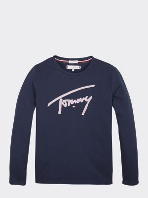 tommy hilfiger long sleeve t shirt