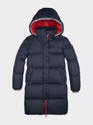 tommy hilfiger long down coat