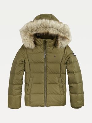 sustainable padded down jacket tommy hilfiger