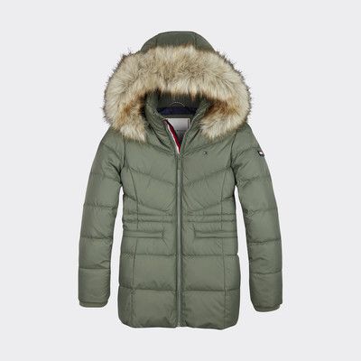 tommy hilfiger recycled polyester down jacket