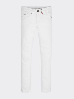 tommy hilfiger jeans white