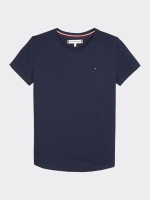 tommy hilfiger blue t shirt women's