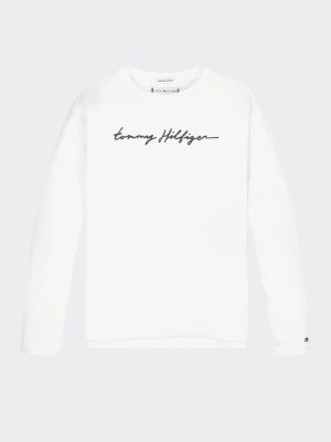 tommy hilfiger black long sleeve t shirt