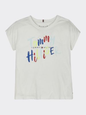 tommy hilfiger graphic logo tee