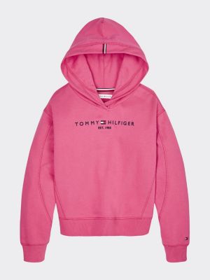 felpa adidas nera e rosa