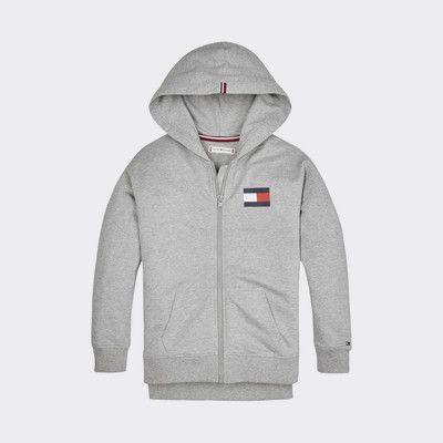 tommy hilfiger hoodie white flag