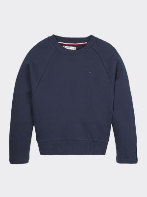 tommy hilfiger signature tape logo sweatshirt