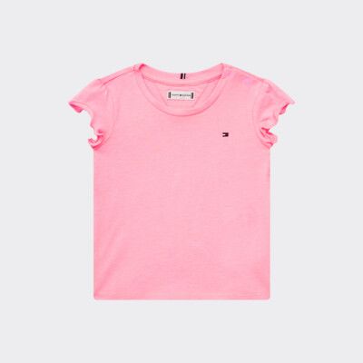 pink and blue tommy hilfiger shirt