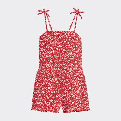 tommy hilfiger red jumpsuit