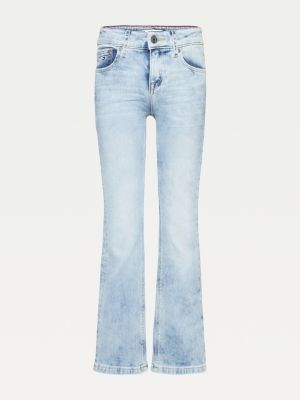Flare Fit High Rise Jeans | DENIM 