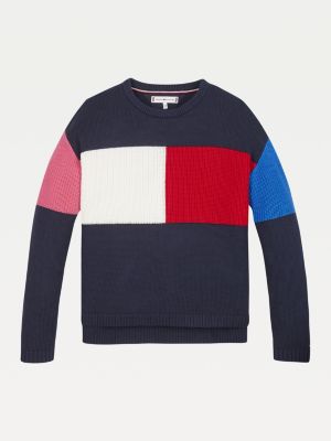 tommy hilfiger girls jumper