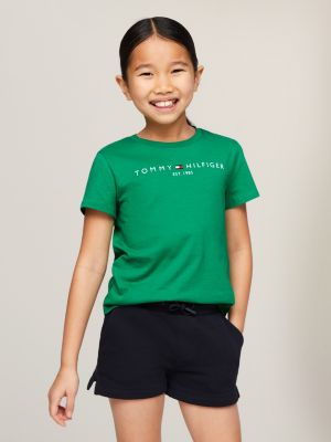 Girls' Tops & T-shirts | Tommy Hilfiger® UK