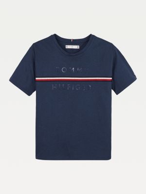 tommy hilfiger logo t shirt white