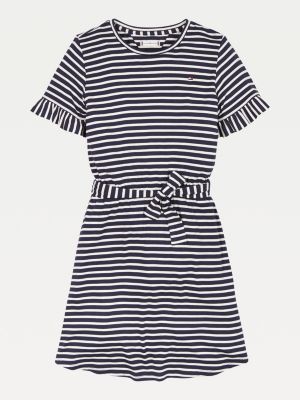 tommy hilfiger stripe shirt dress