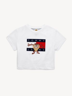 tommy hilfiger girls crop top