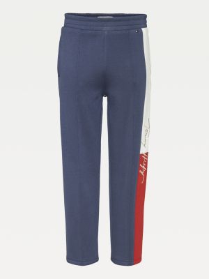 tommy hilfiger joggers blue