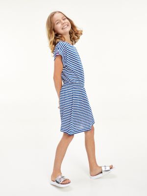 tommy hilfiger striped t shirt dress