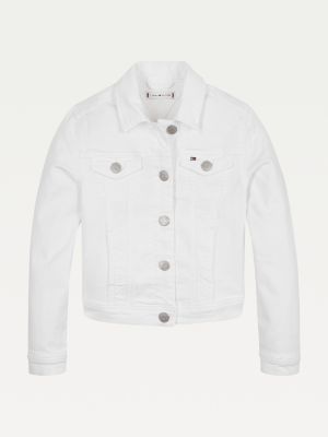 tommy hilfiger jacket white
