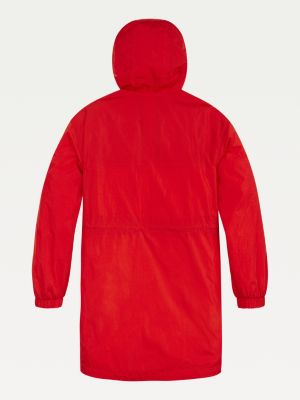 Leichtgewichtiger Parka Rot Tommy Hilfiger
