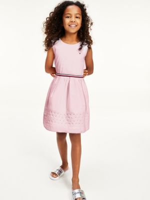Ruffle Dress | PINK | Tommy Hilfiger