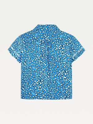 tommy hilfiger leopard trainers