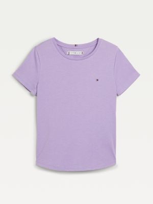 Essential gebreid T-shirt | PAARS | Tommy Hilfiger