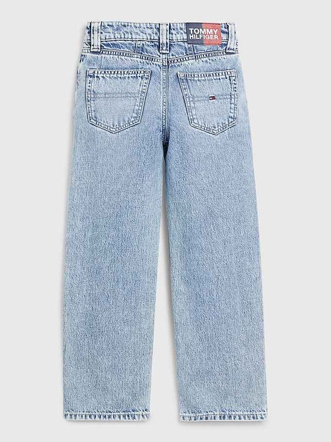 Tommy Hilfiger Bambina Abbigliamento Pantaloni e jeans Jeans Jeans straight Jeans girlfriend fit con finitura morbida 