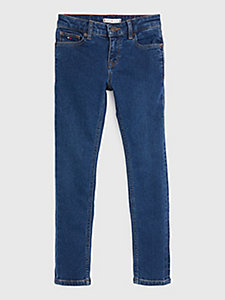 denim nora skinny jeans voor girls - tommy hilfiger