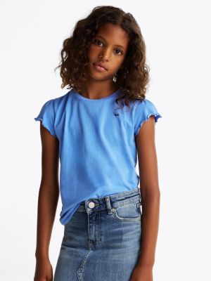 & | T-shirts SI Tommy Tops Girls\' Hilfiger®