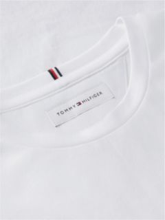 Essential Slim Ruffle Short Sleeve Top — White 9
