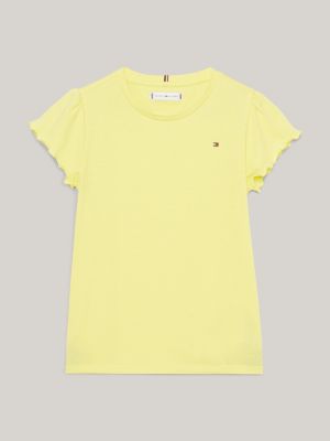 Yellow tommy on sale hilfiger top